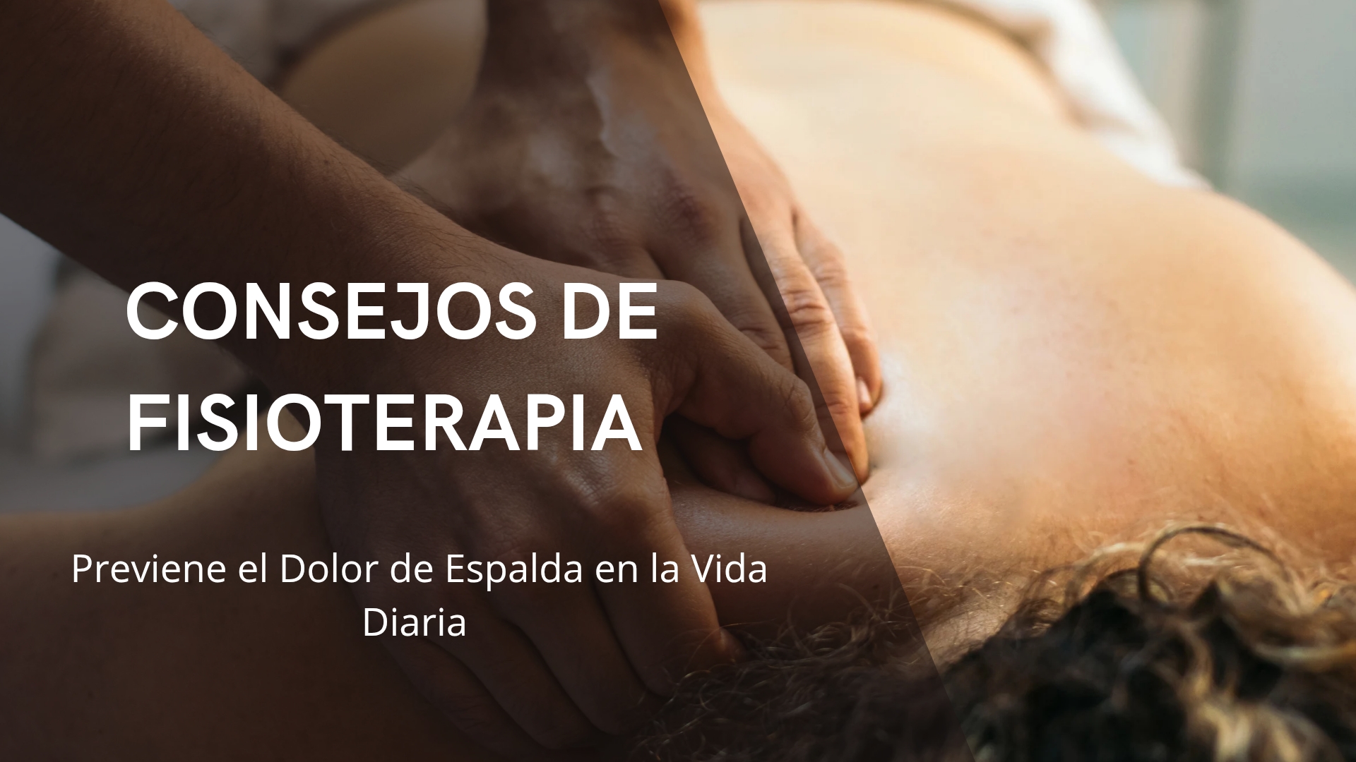 Persona recibiendo fisioterapia en Guadalajara para prevenir el dolor de espalda con ejercicios de rehabilitación física.